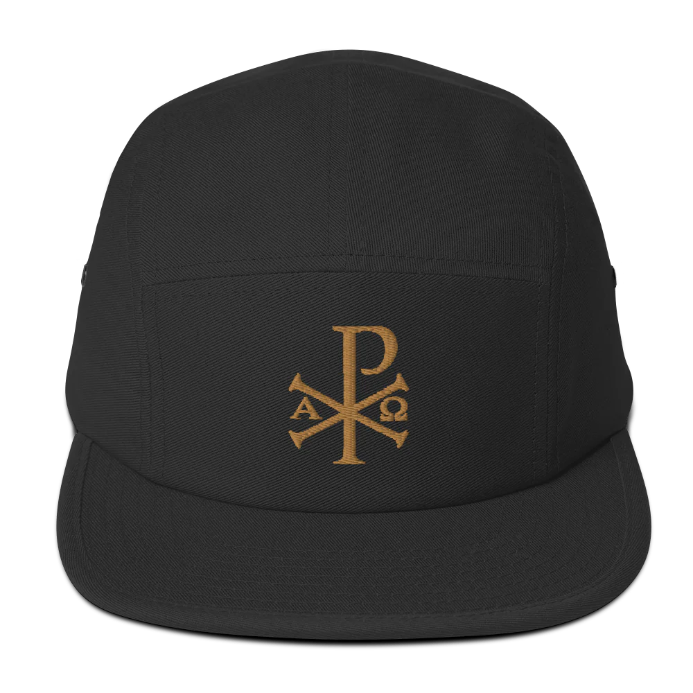 Chi Rho Five Panel Cap