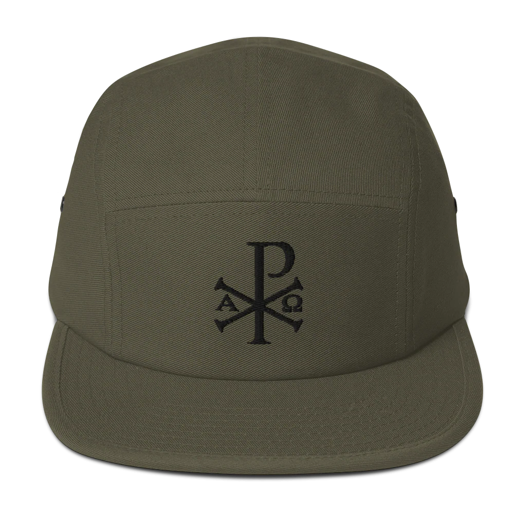 Chi Rho Five Panel Cap - Image 2