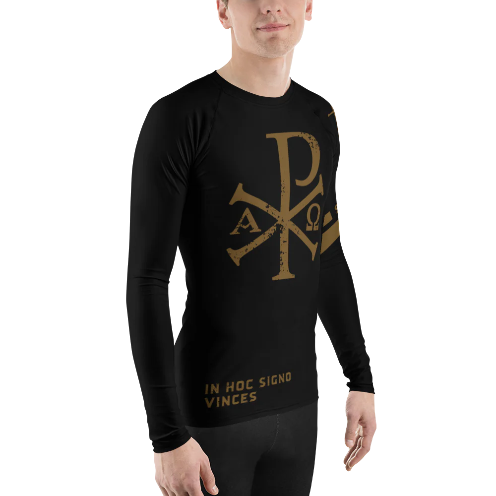 Chi Rho Men's Rash Guard - Jiu jitsu / Surf. - Image 4