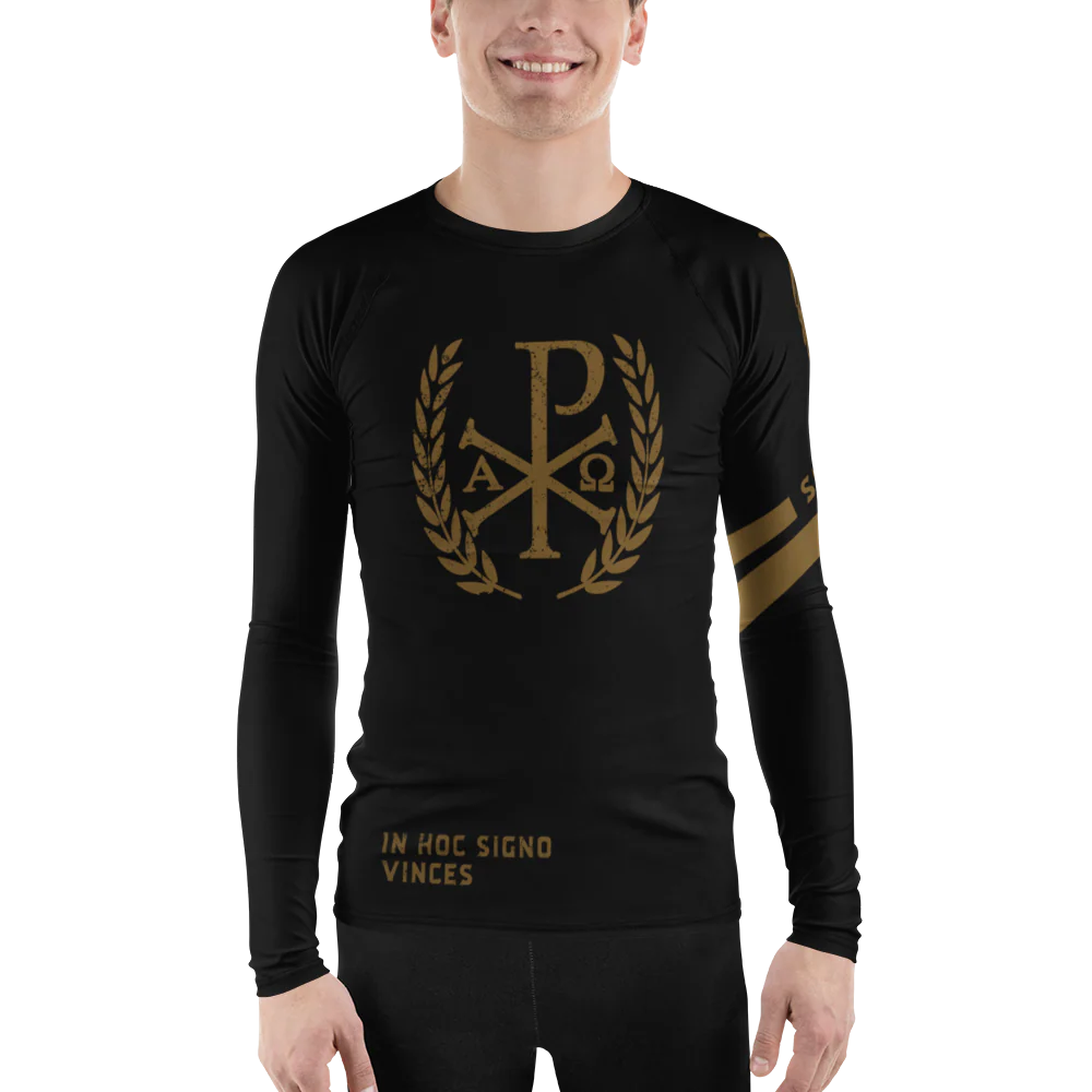 Victory Chi Rho Men's Rash Guard - Jiu jitsu / Surf - Image 3