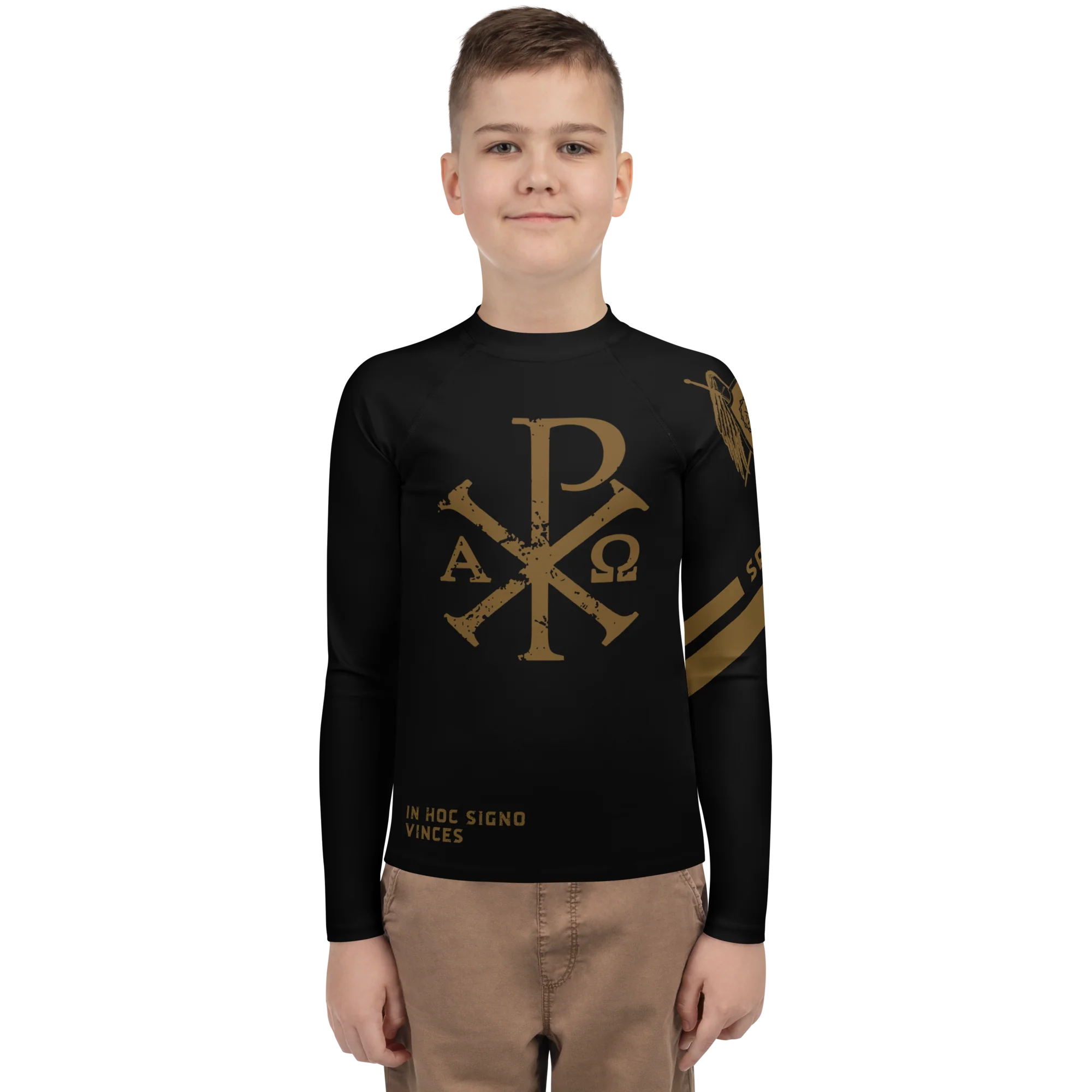 Chi Rho - Youth Rash Guard