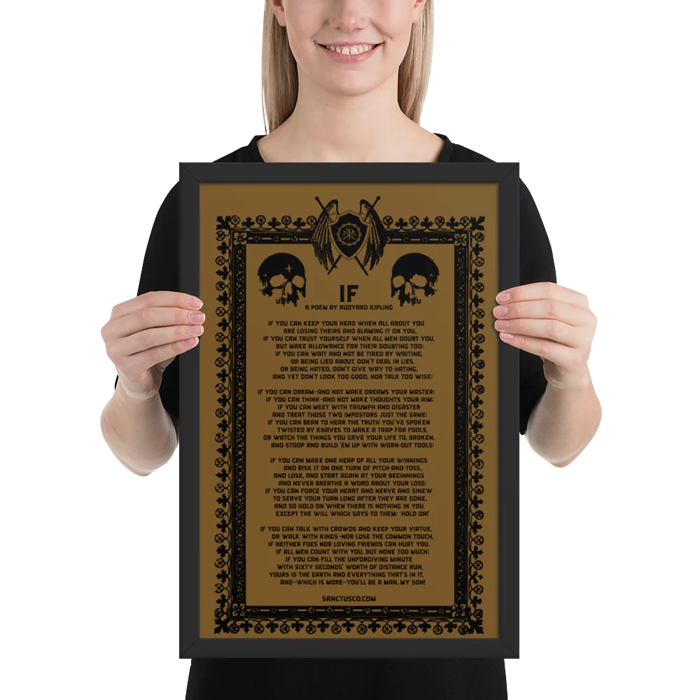 If Poem - Framed poster - Image 3