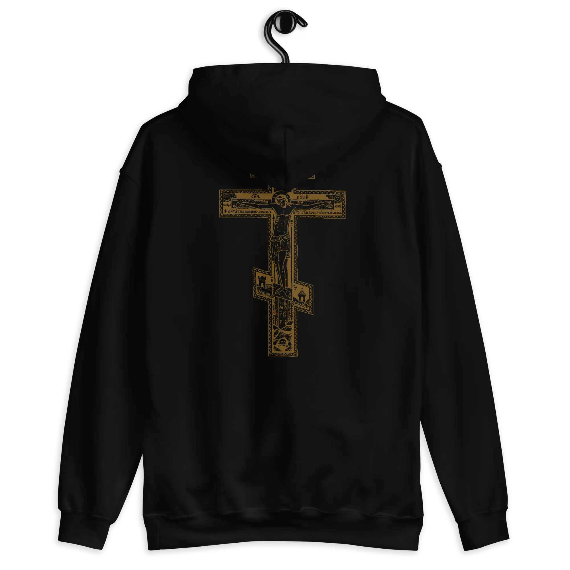 Lifting club - back cross Hoodie - Image 2