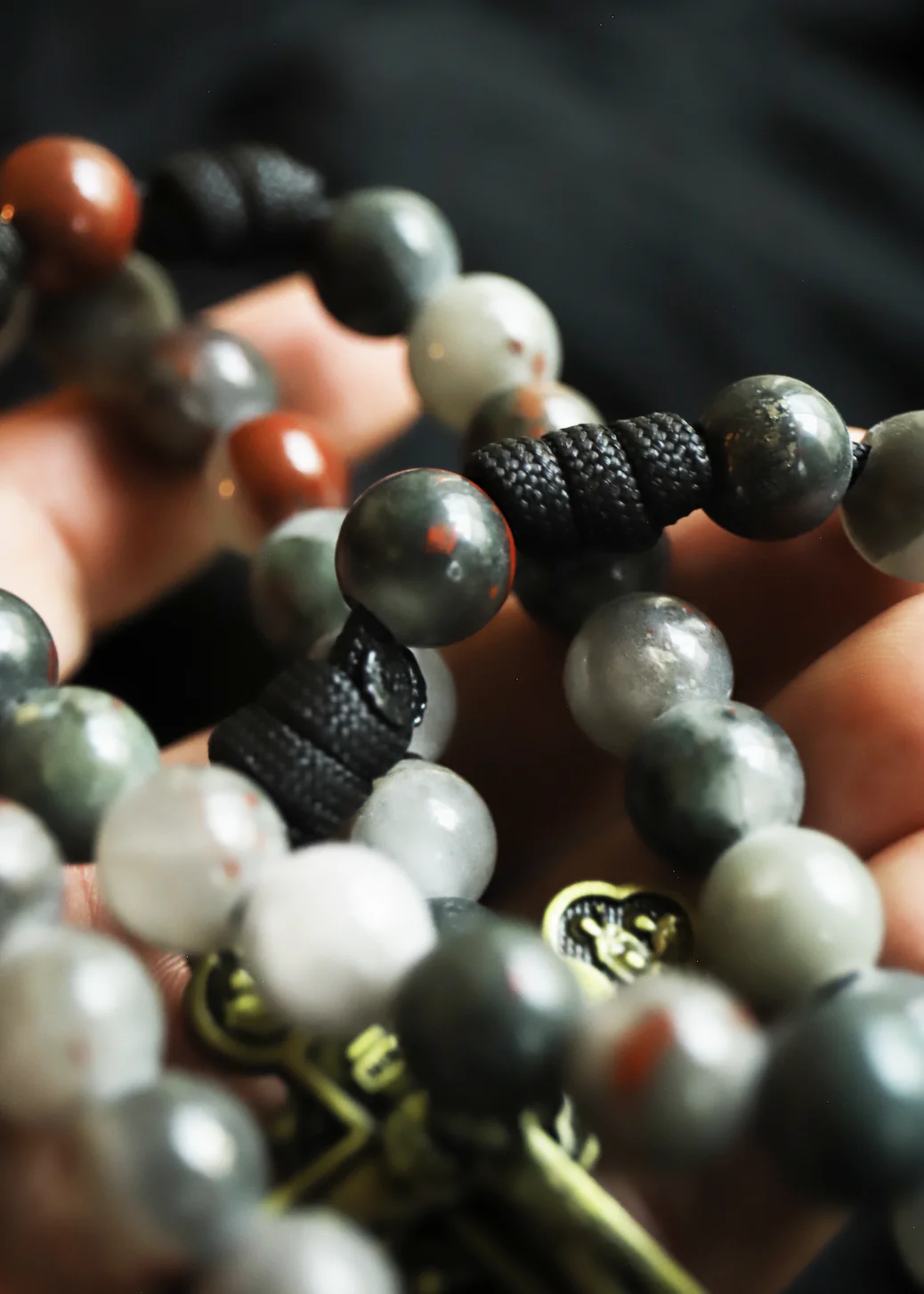 Bloodstone Rosary (XL) - Okaja Benefit Beads - Image 3
