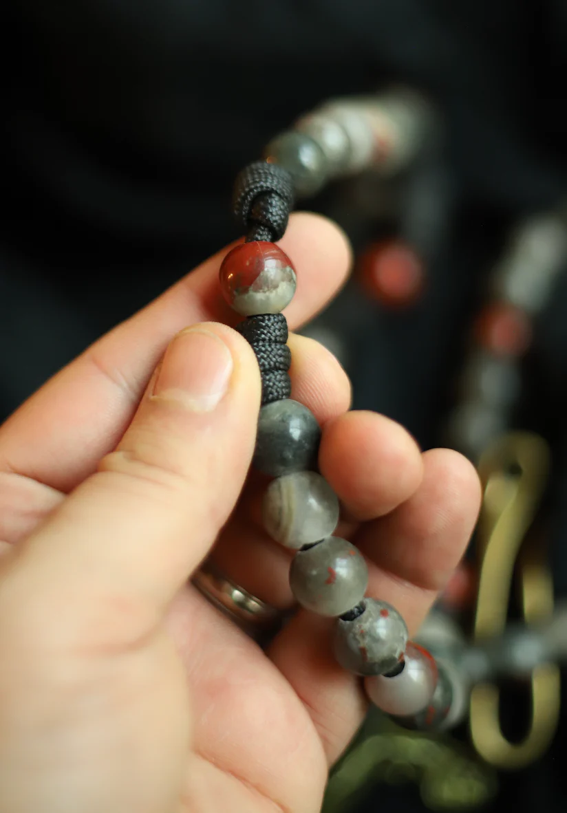 Bloodstone Rosary (XL) - Okaja Benefit Beads - Image 6