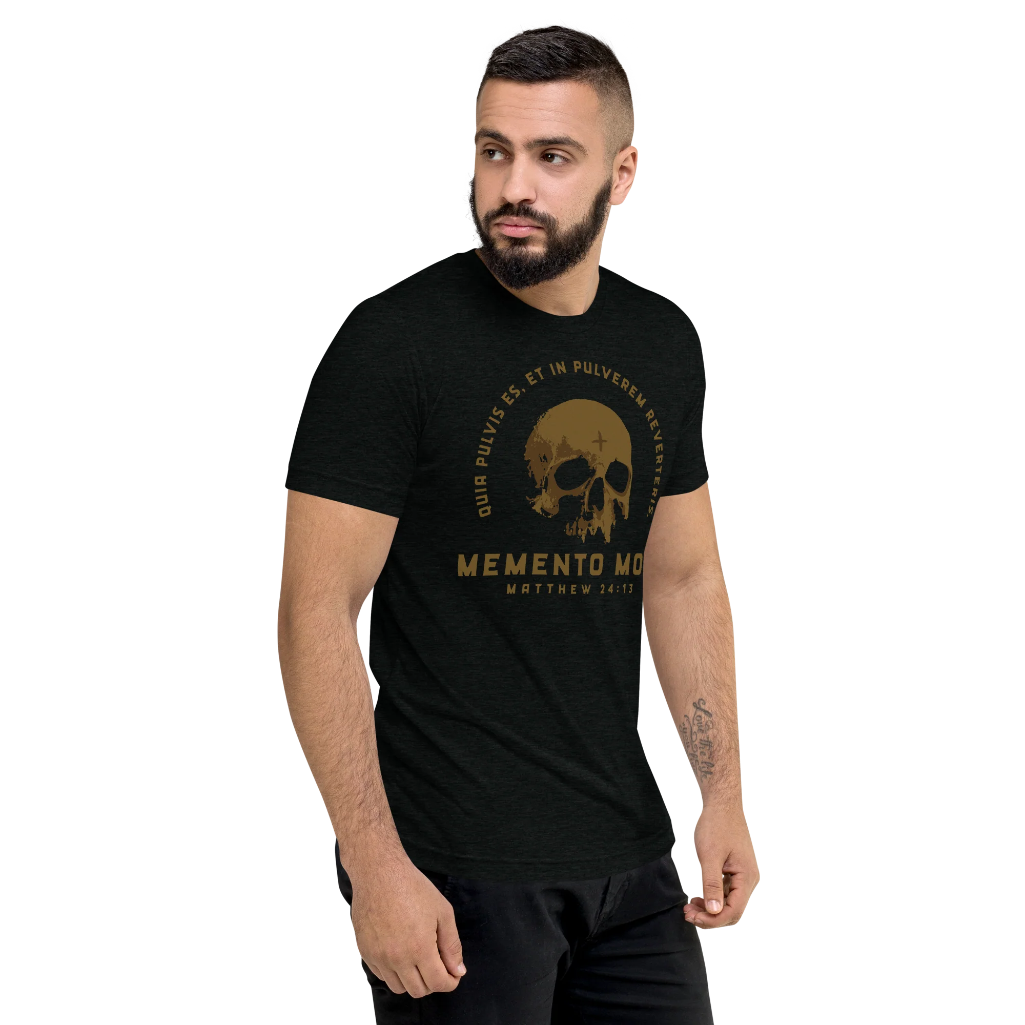 Memento Mori 2 Tri-Blend T-Shirt - Image 3