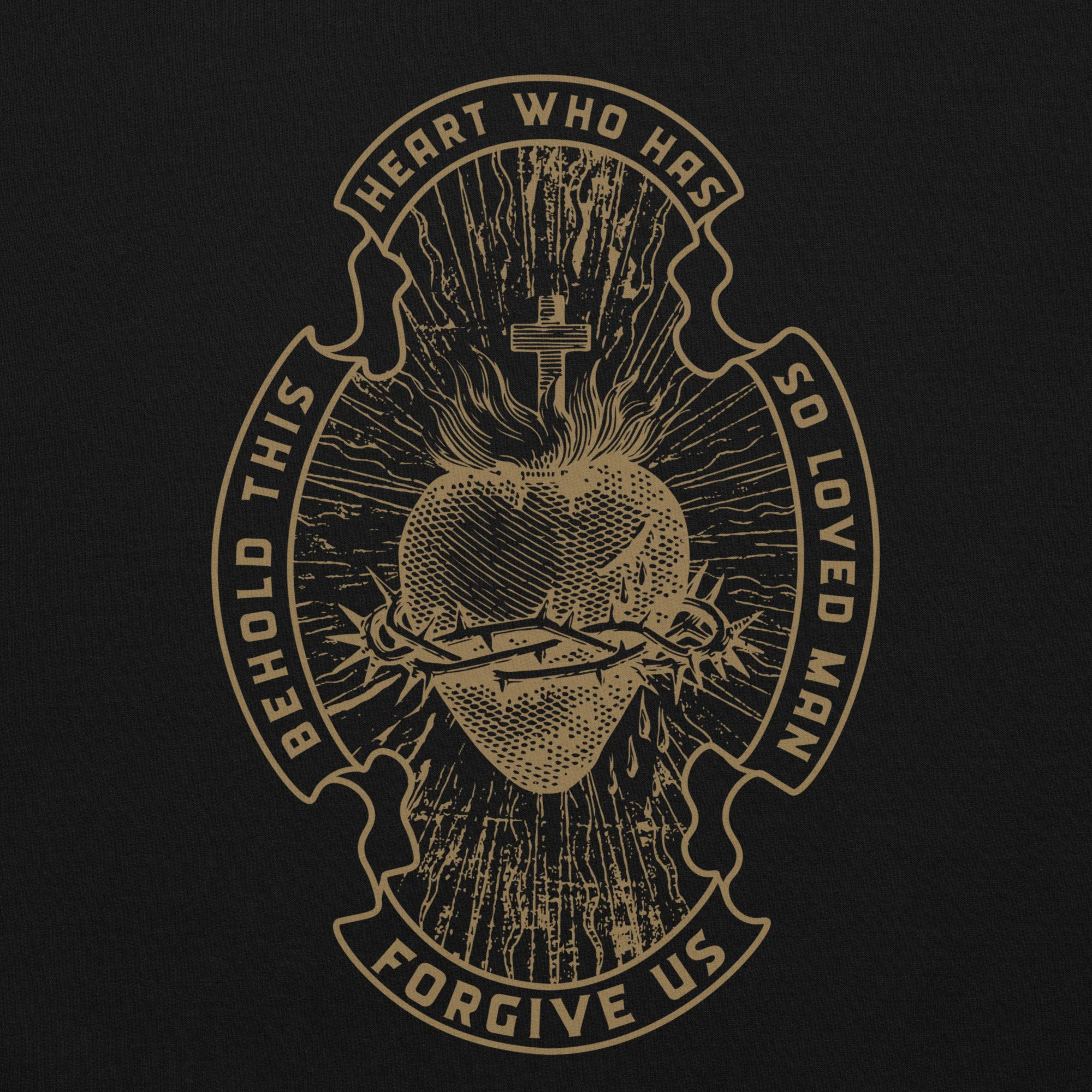 Sacred Heart Hoodie - Image 3