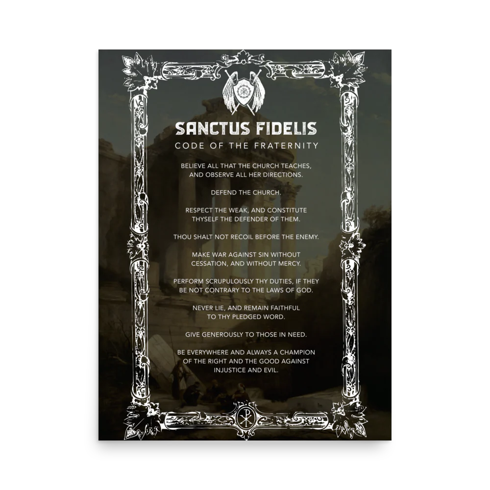 Sanctus Code Poster - Image 3