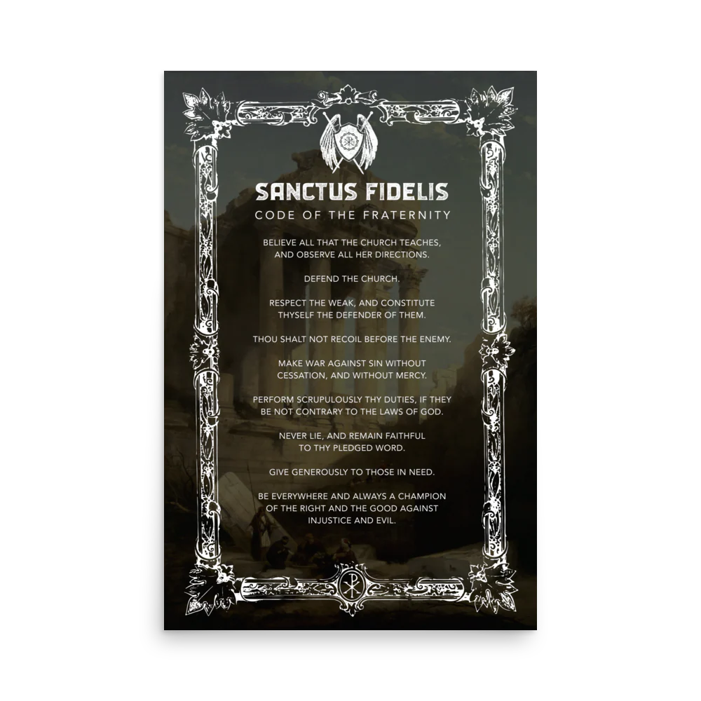 Sanctus Code Poster - Image 4