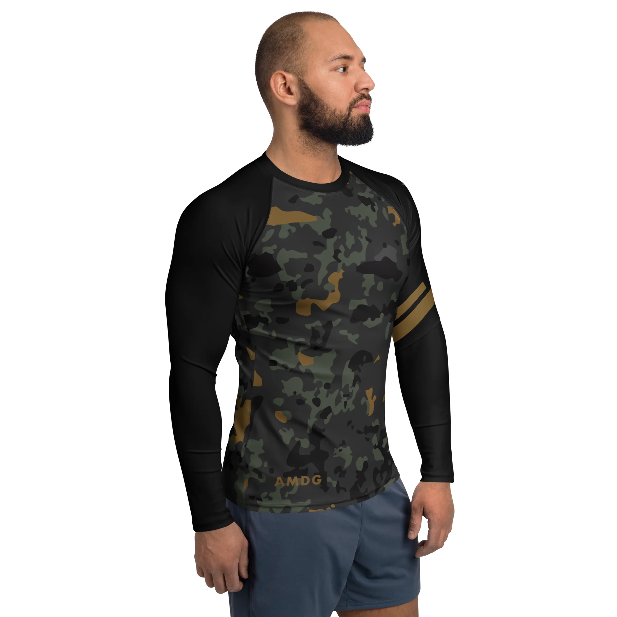 Sanctus Combatives Jungle Multicam Grappling Rash Guard - Image 4