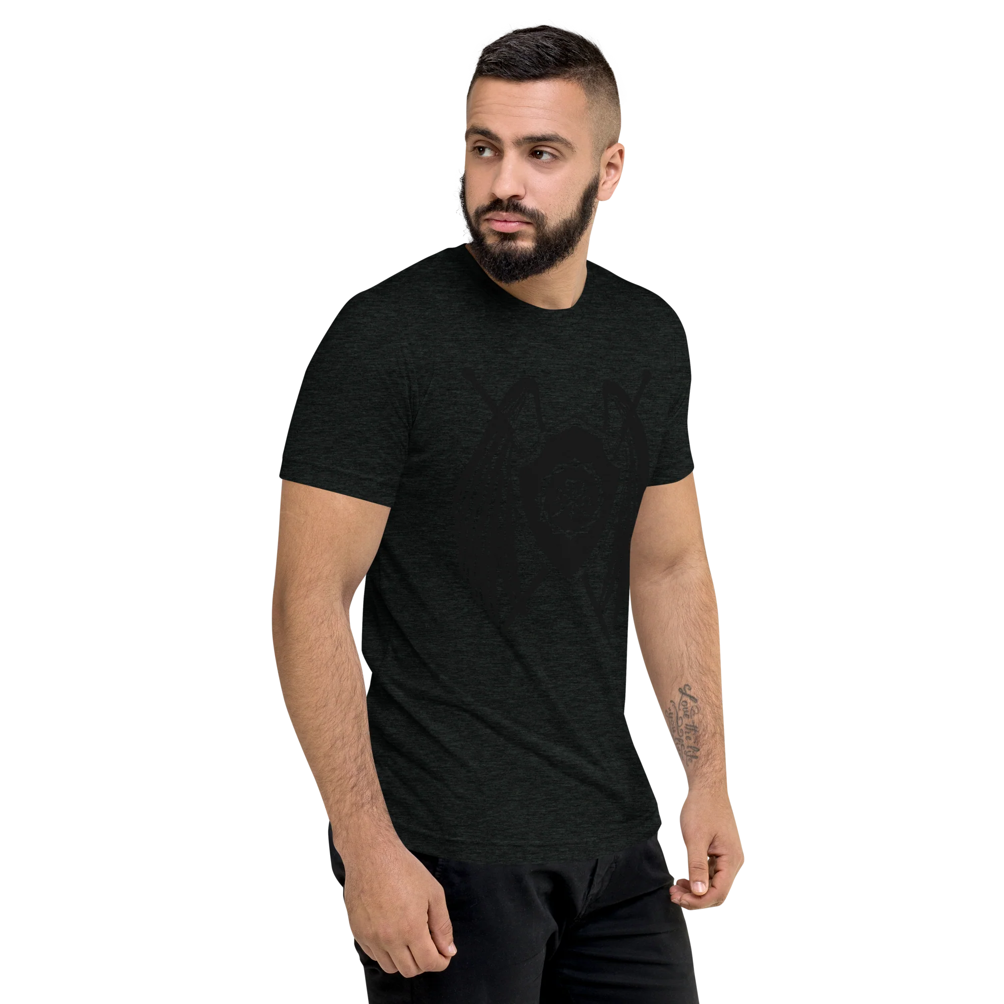 Sanctus Crest Tri-Blend t-shirt - Image 10