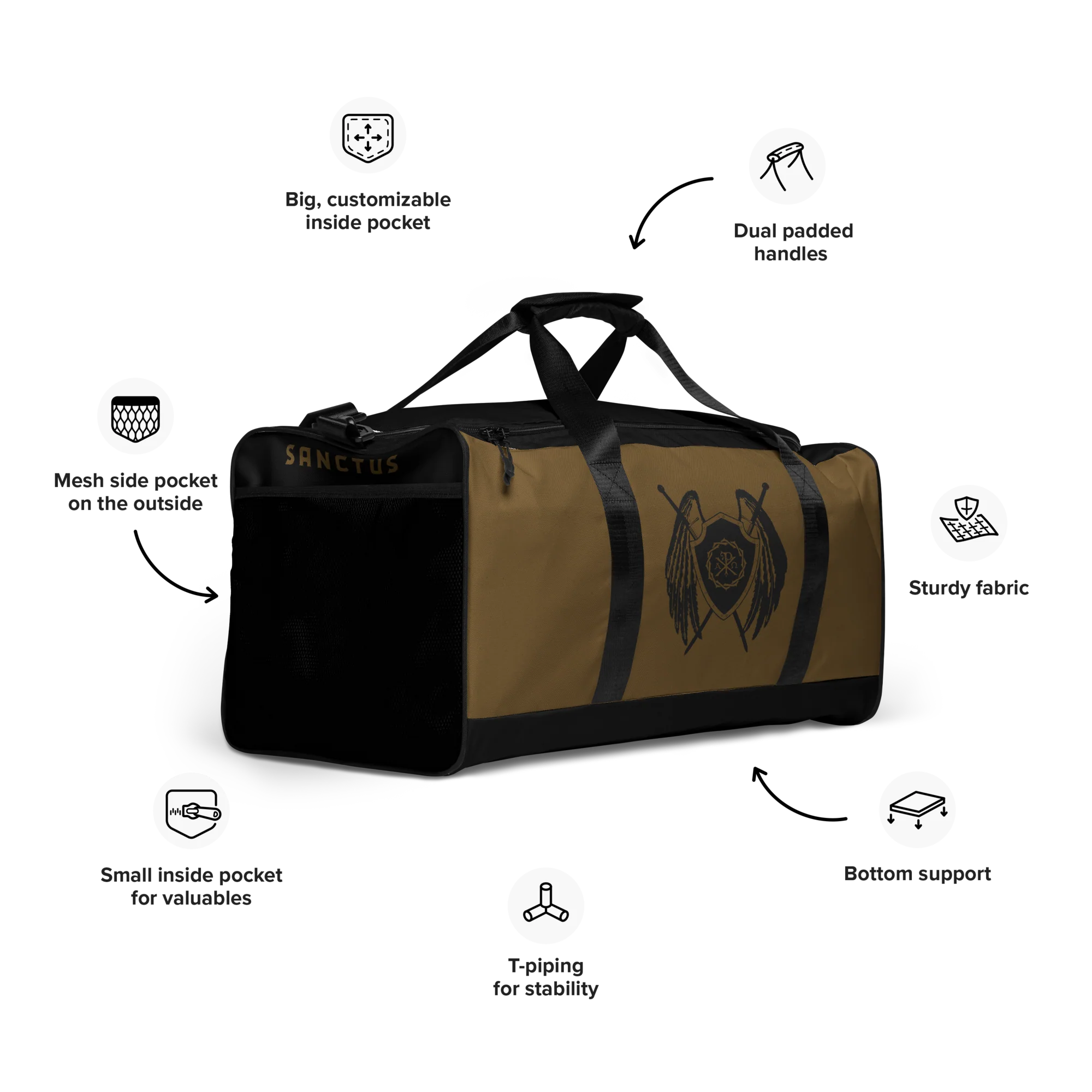 Sanctus Duffle Bag - Image 13