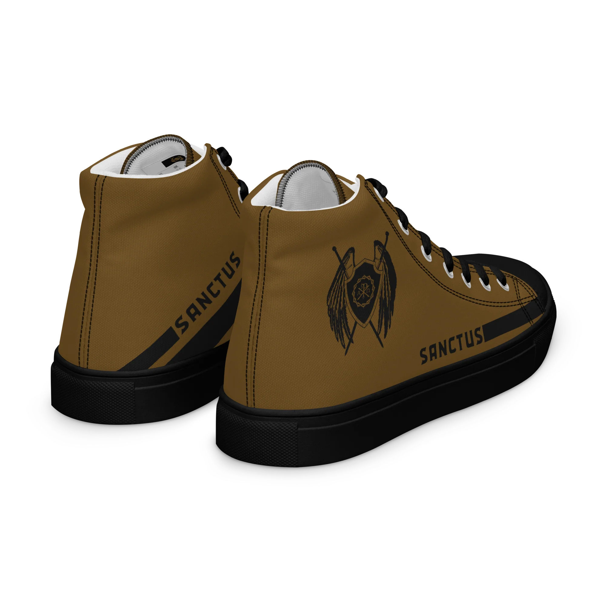 Sanctus Men’s high top canvas shoes - Image 15
