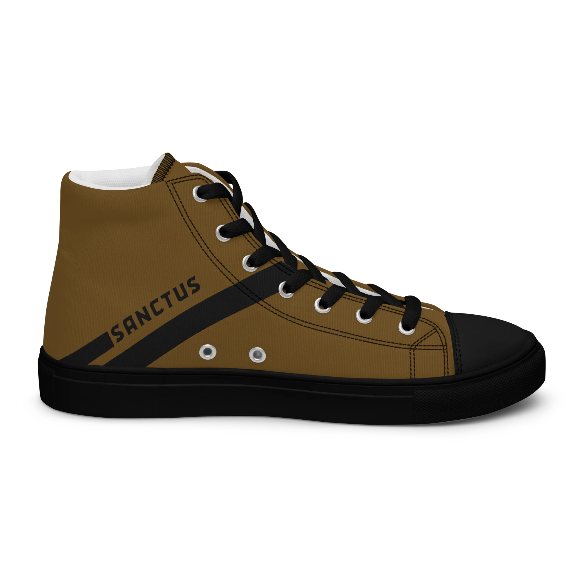 Sanctus Men’s high top canvas shoes - Image 7