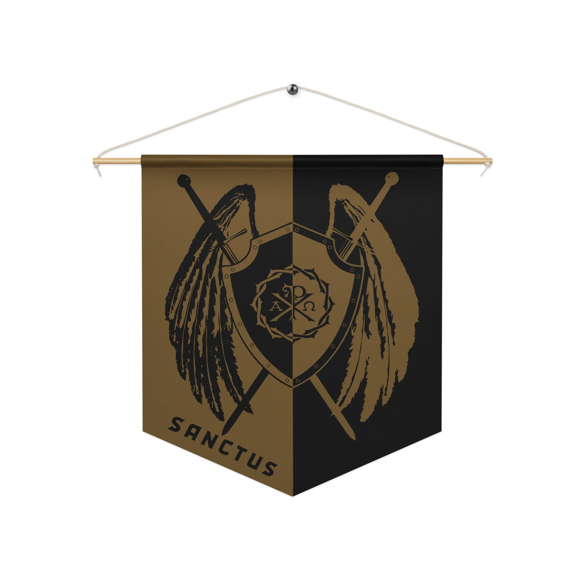 Sanctus Pennant banner