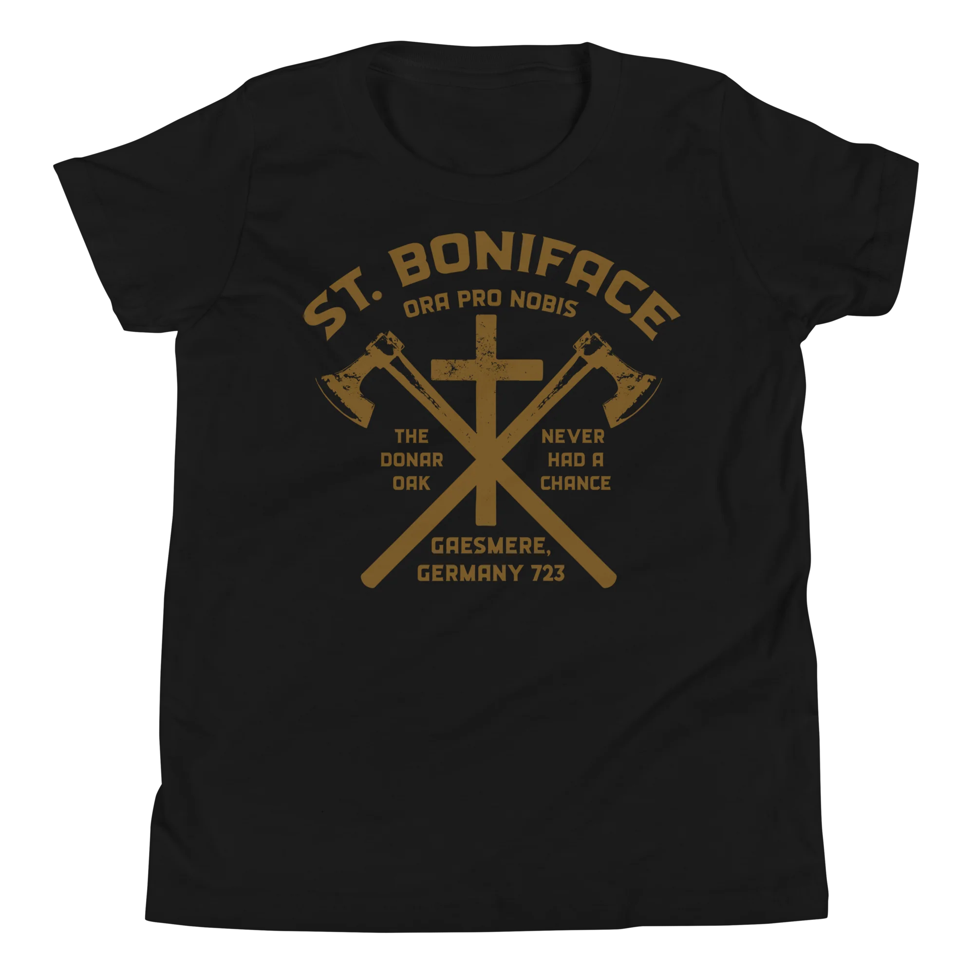 St. Boniface Youth Short Sleeve T-Shirt - Image 2