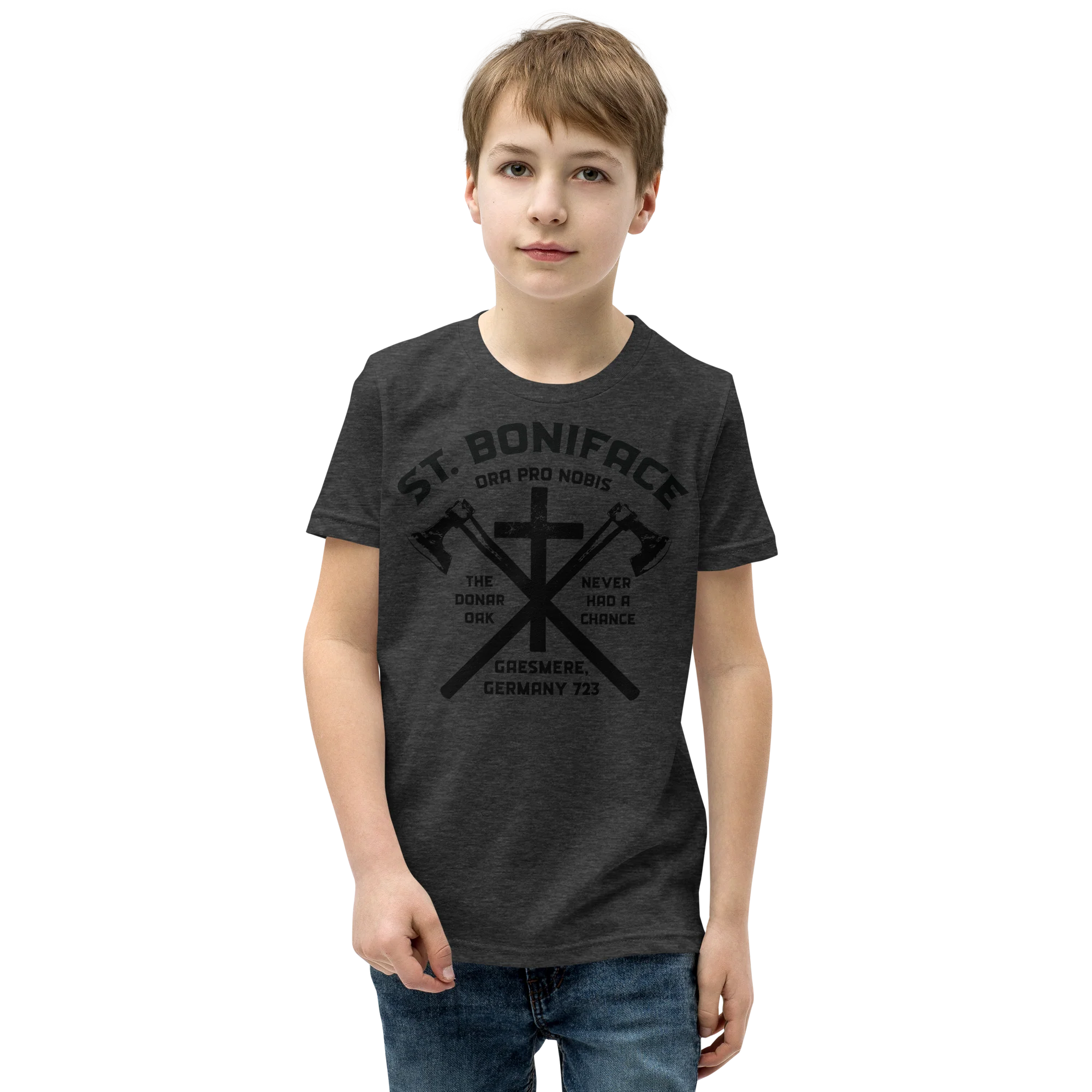 St. Boniface Youth Short Sleeve T-Shirt - Image 9