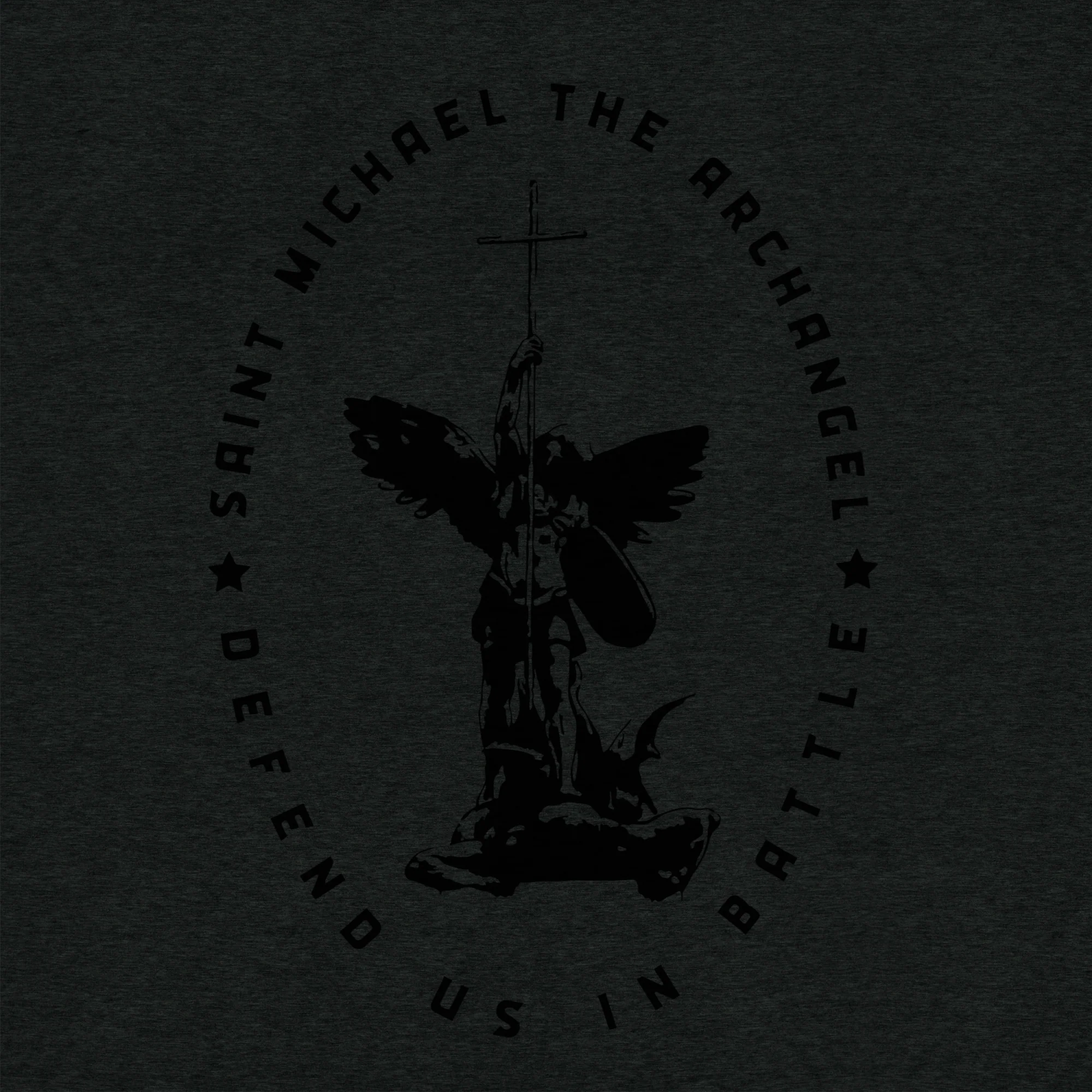 St. Michael Tri-Blend t-shirt - Image 8