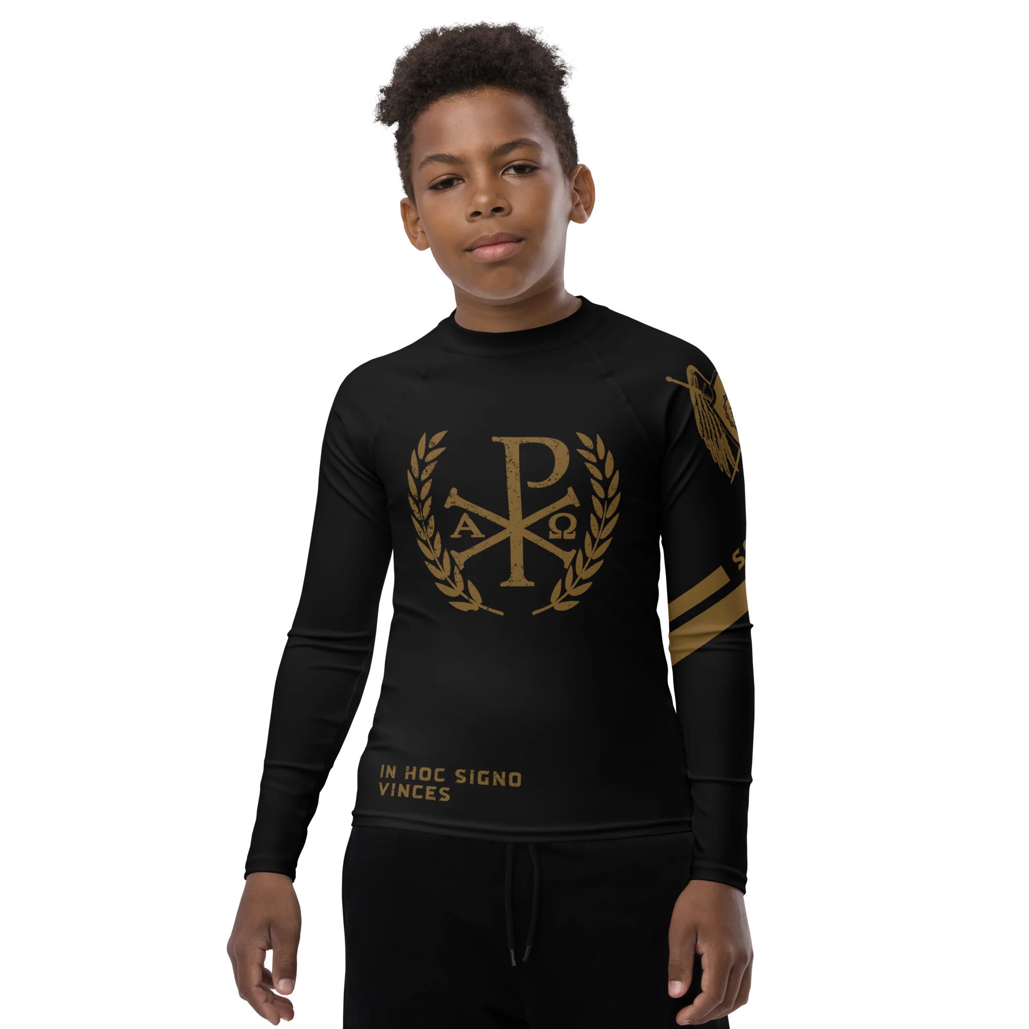 Victory Chi Rho - Youth Rash Guard